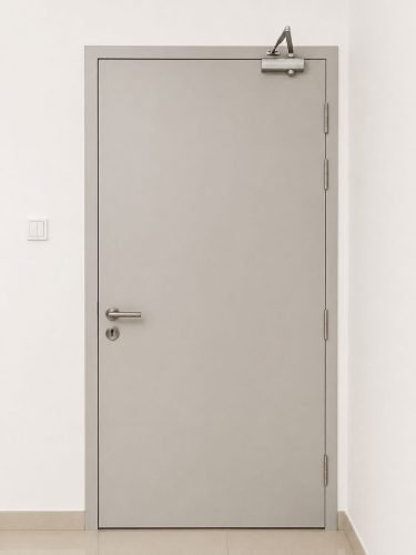 Single 1 Hour Rated Single Leaf Standard single leaf fire door with 1-hour fire resistance.